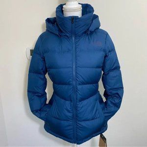 The North Face Women's Metropolis Jacket Down Coat Monterey Blue S M L XL XXL 3X
